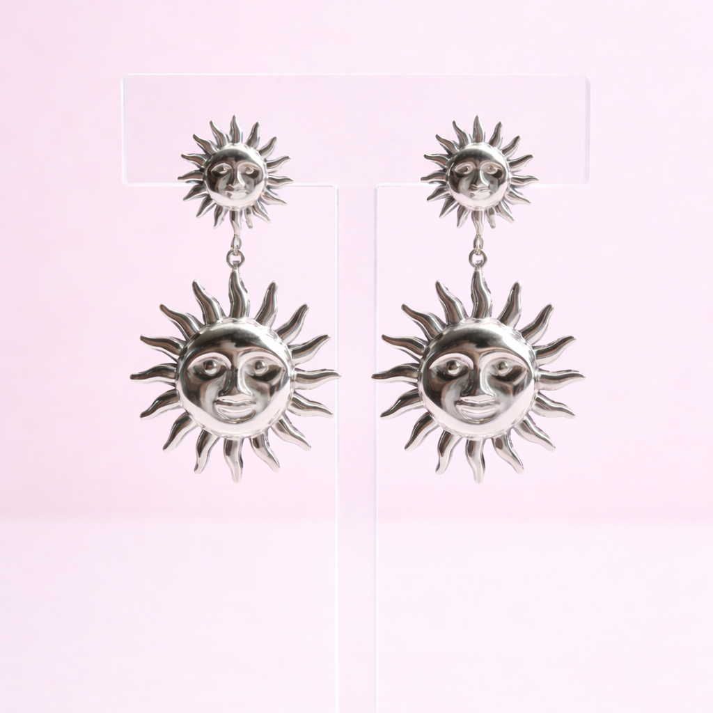 Aretes maxi sol