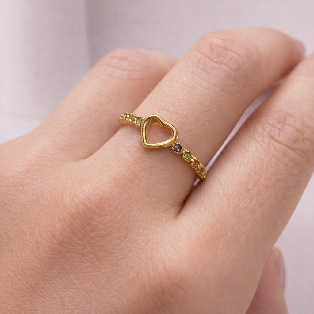 Anillo corazón Tutti