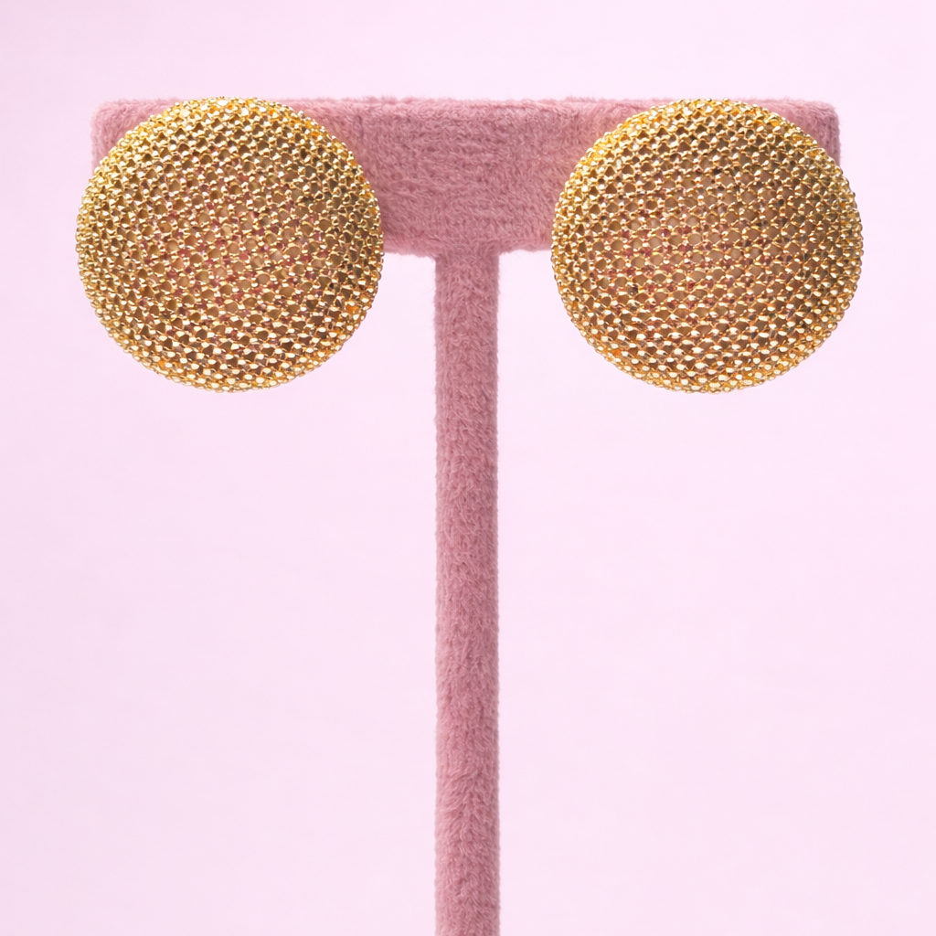 Aretes Botón