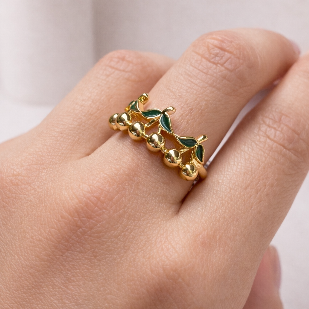 Anillo multi cereza