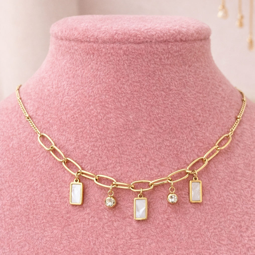 Collar plaquita