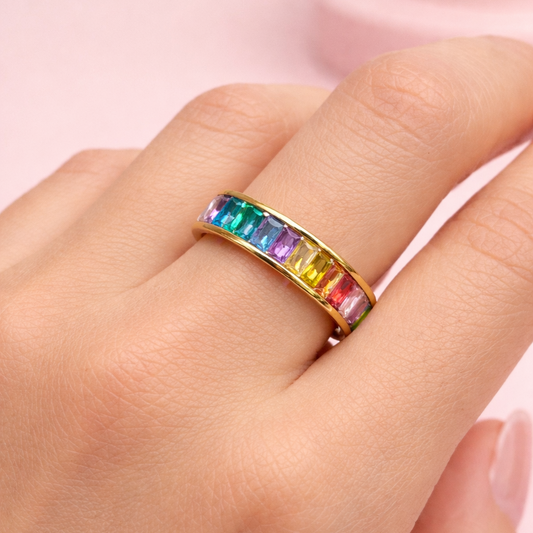 Anillo cristal Tutti
