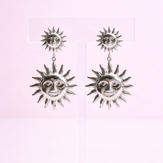 Aretes maxi sol