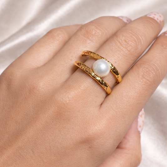 Anillo Perlita