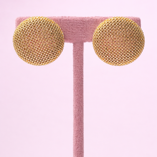 Aretes Botón