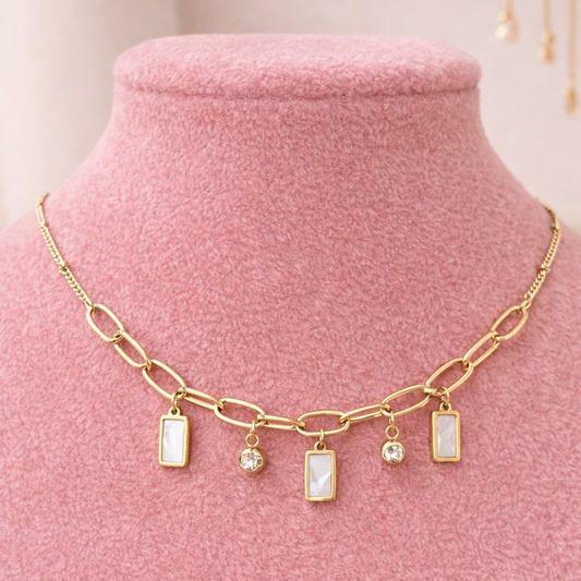 Collar plaquita