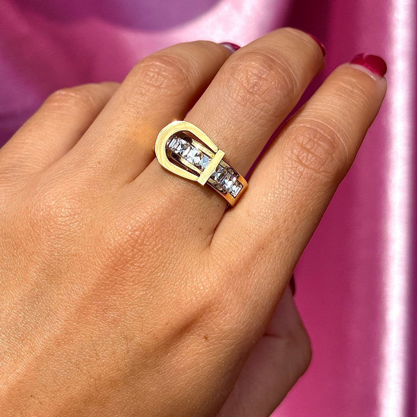 Anillo maxi cinturón