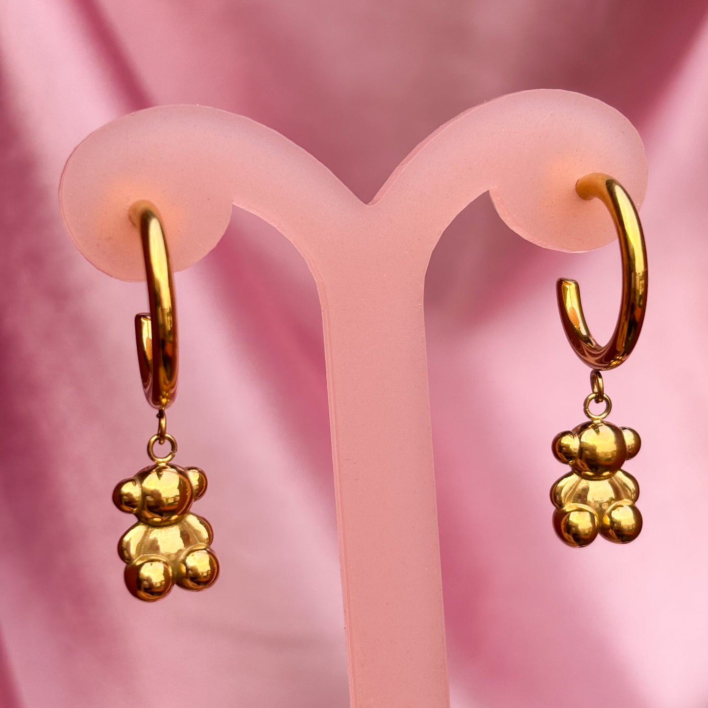 Semi arracadas fati bear