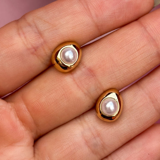 Broqueles de perlita en lagrima