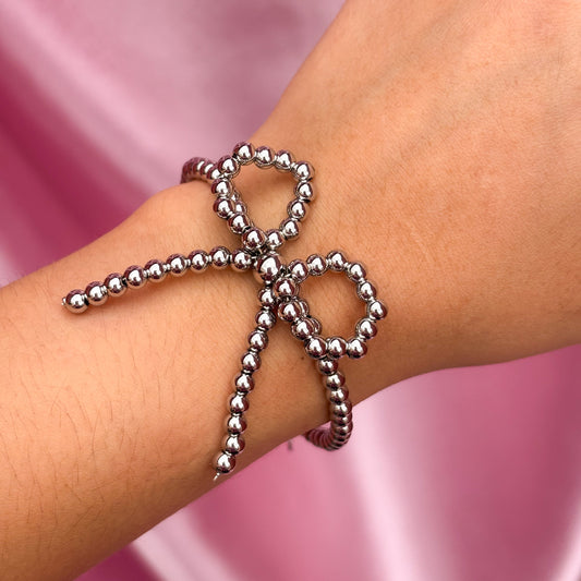 Pulsera elástica moño