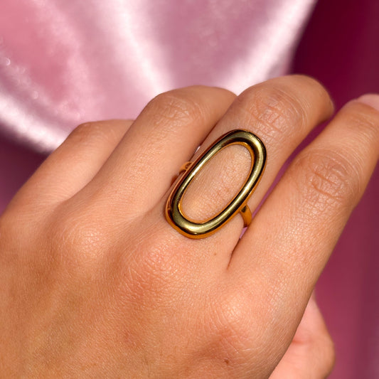 Anillo ovalado