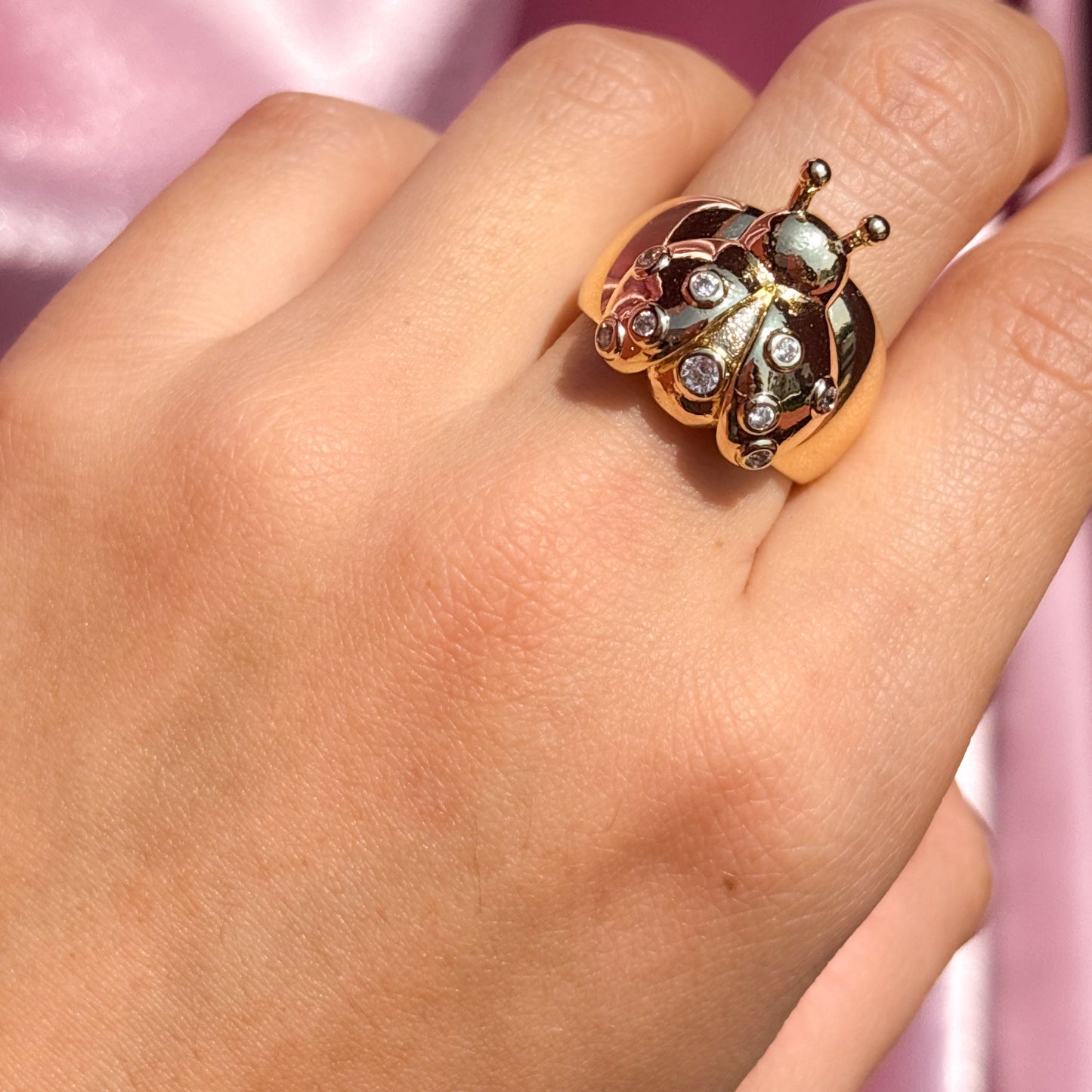 Anillo catarina voladora