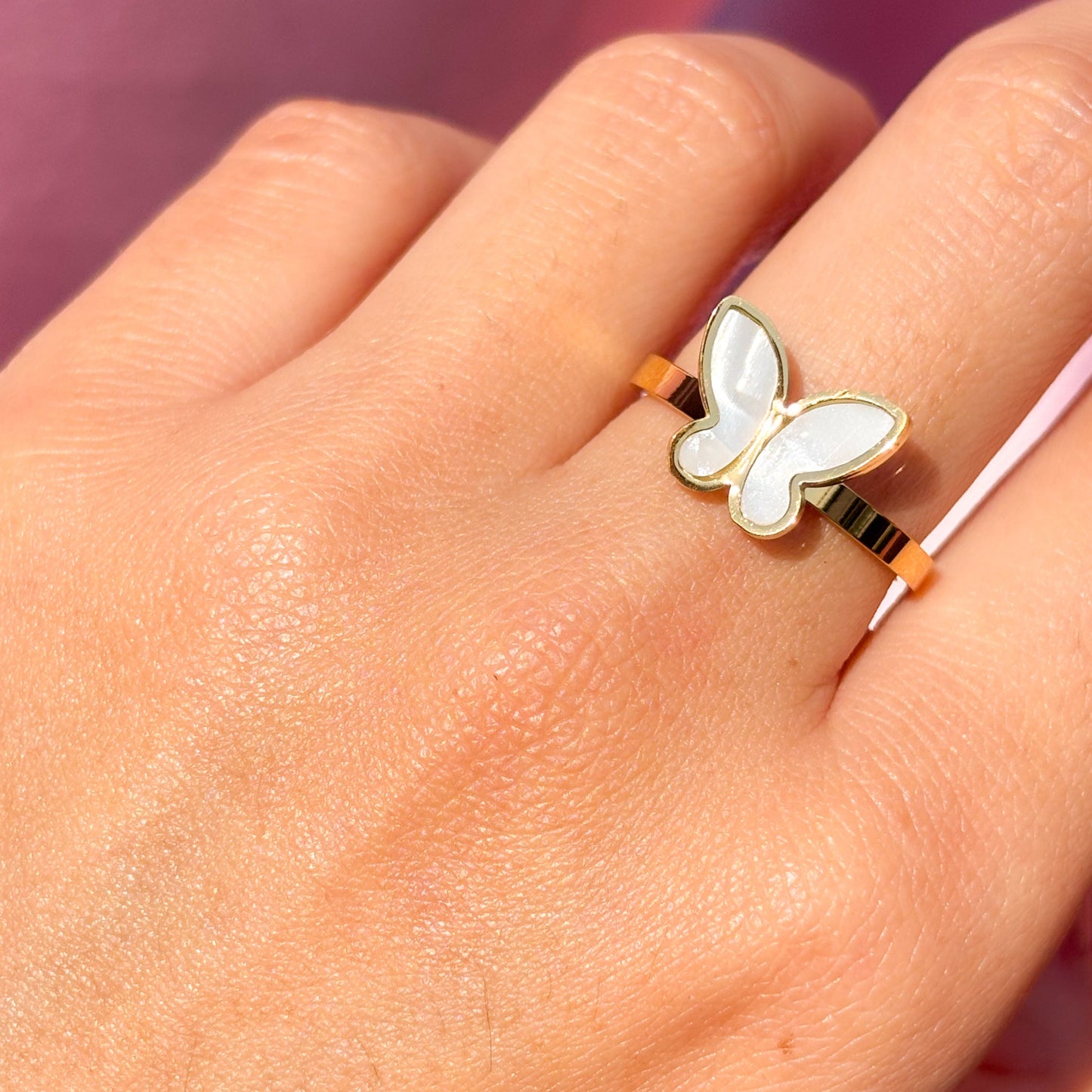 Anillo butterfly